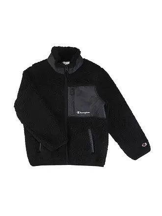 CHAMPION | Jungen Sweatjacke | schwarz